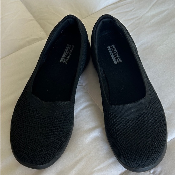 Skechers Shoes - Skechers Women's Black Mesh Flats